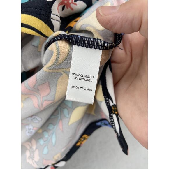 Comfort Code Cuddl Duds Sz Medium Super Soft Multicolor Print Short Sleeve New - Picture 7 of 12